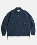 에스피오나지(ESPIONAGE) Nylon Utility Shirt Jacket Navy