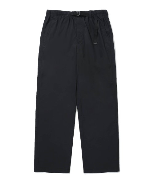 Musinsa Covernat Chino Semi Wide Buckle Pants Black