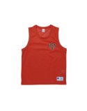 챔피온(CHAMPION) [ASIA][한국별주] 러버프린트 메쉬 슬리브리스 티셔츠 (NORMAL RED) CKTS4E022R2