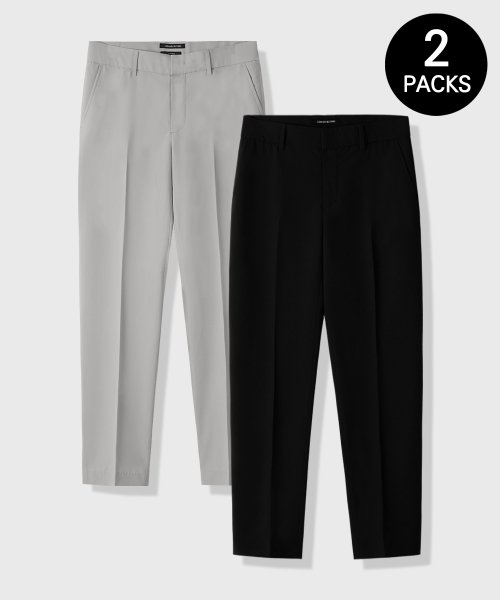 Musinsa Lemain Second Pack Minimal Tapered Hidden Banding Slacks