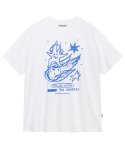 비바스튜디오(VIVASTUDIO) TRAVELLER STAR TEE [WHITE]