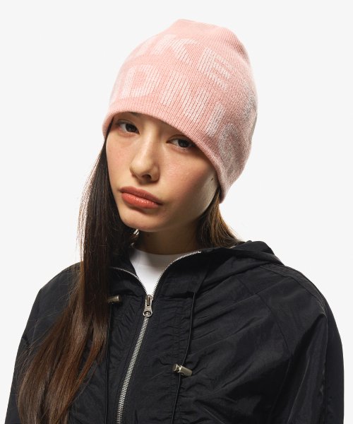 Musinsa Midnight Move I Like Beanie Pink