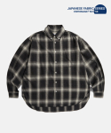 에스피오나지(ESPIONAGE) Comfort B.D Shirt Black Ombre