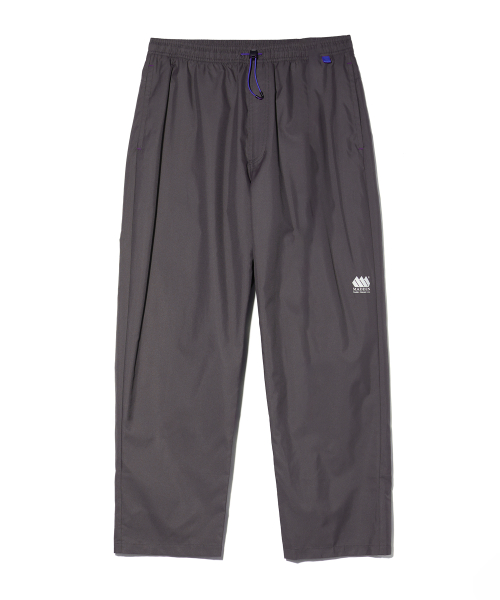 Relaxed Snap Pants Charcoal
