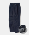 Unmodified Denim String Wide Pants P16  Blue Denim
