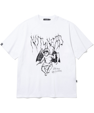 낫포너드 Baby Devil T-Shirts - White