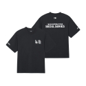 엠엘비(MLB) 서울시리즈 듀얼로고 반팔 티셔츠 LA SD (Black)