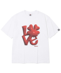 비전스트릿웨어(VISION STREETWEAR) VSW 3D Love T-Shirts Red