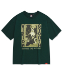 비전스트릿웨어(VISION STREETWEAR) VSW Rabbit Racer T-Shirts Dark Green