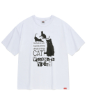 비전스트릿웨어(VISION STREETWEAR) VSW CAT T-Shirts White