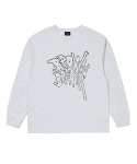 브라운브레스(BROWNBREATH) WARP LONGSLEEVE - ASH