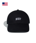 허프(HUF) ARCH LOGO CAP [BLACK]