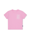 예스아이씨(YESEYESEE) C-Logo Kids Tee Pink