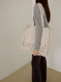 언폴드(UNFOLD) Easy shopper bag (beige)