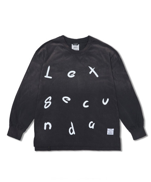 MUSINSA STIGMA Lexsecunda Vintage Like Oversized Long Sleeves T