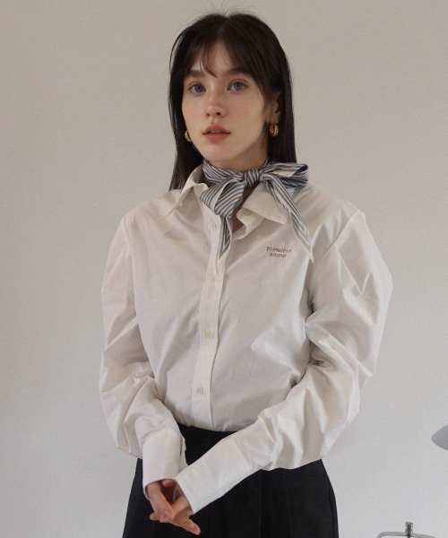 Frmu Oversized Fluff Shirt - Ivory