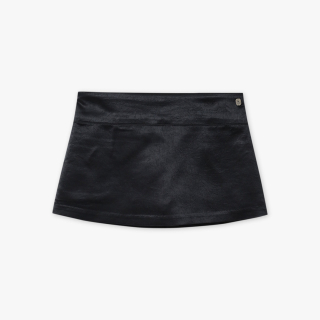 썬번 프로젝트(SUNBURN PROJECT) Semi Low-rise Satin Mini Skirt (...