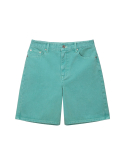 레이브(RAIVE) Color Denim Shorts in Green VJ4SL155-32