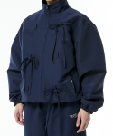 이에스씨 스튜디오(ESC STUDIO) ribbon training jacket (navy)