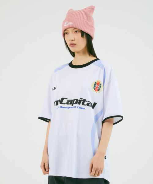 Musinsa Lmc Capital Soccer Jersey Tee White