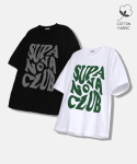 엔피스튜디오(NP STUDIO) 슈퍼 노바 클럽 로고 티셔츠 2COLOR