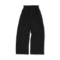 꼼소넛(COMSONNOT) Silky Banding Wide Pants (Black) CSOp-208