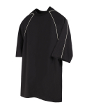 디그낙12(DGNAK12) 래글런 라인 티셔츠 (블랙/아이보리)_ PE1TS2121