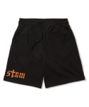 스티그마(STIGMA) STGM Logo Short Pants Black