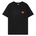 엔비에이(NBA) NYK 에센셜 팀 레터링 반팔 티셔츠(N242TS912P) 블랙