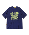 메인부스(MAINBOOTH) Sunny Side T-shirt(BLUEBERRY)