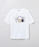 스파오(SPAO) [담곰이] 담곰이 한국상륙 반팔 티셔츠(MIX)_SPRLE25U01