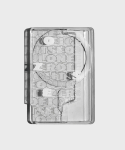 108서울(108SEOUL) [MagSafe-2Card Slot] 108 OZES WHITE OUTLINE (clear-hard)