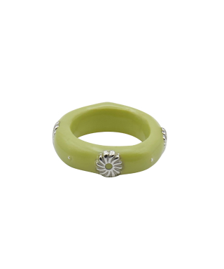 엔프프(NFF) antique aureole ring-green