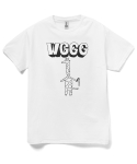 길단(GILDAN) GILDAN x WGGG White  Girin T-Shirt