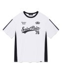 세인트페인(SAINTPAIN) SP 팀리그 라인 티셔츠-화이트