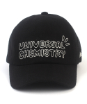 유니버셜 케미스트리(UNIVERSAL CHEMISTRY) Kitch Linen Black Ballcap 린넨모자