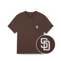 엠엘비(MLB) 베이직 스몰로고 기능성 반팔 티셔츠 SD (D.Brown)