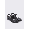슈콤마보니(SUECOMMA BONNIE) Oxford casual sandal(black)_DG2DS24005BLK