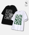 [2PACK] 슈퍼 노바 클럽 로고 티셔츠 2COLOR