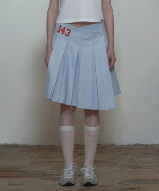 스컬프터(SCULPTOR) 143 Asymmetrical Wrap Skirt Baby...
