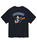커버낫(COVERNAT) 서퍼콜리 티셔츠 네이비
