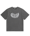 그리쉬(GRISH) 더스트 드래곤 피그먼트  티셔츠 블랙차콜