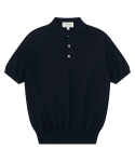 벨리프(BELLIEF) Essential Short Sleeve Polo Knit (Navy)