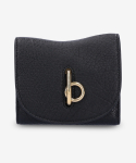 버버리(BURBERRY) 여성 로킹 홀스 콤팩트 지갑 - 블랙 / 8081669