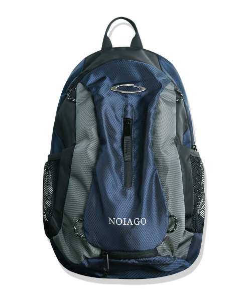 Musinsa Noiago Noi Multi Logo Backpack Blue