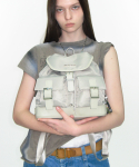 필인더블랭크(FILLINTHEBLANK) PK Backpack (nylon)(lighy grey)