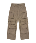 도미넌트(DOMINANT) Ten pocket cargo pants_Brown