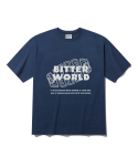 비터(BITTER) Bitter World T-Shirts Navy