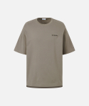 컬럼비아(COLUMBIA) 남성 골드 베이 대쉬 숏 반소매 라운드 티셔츠 - 브라운