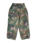스티그마(STIGMA) Square Camouflage Super Wide Jogger Pants Green
